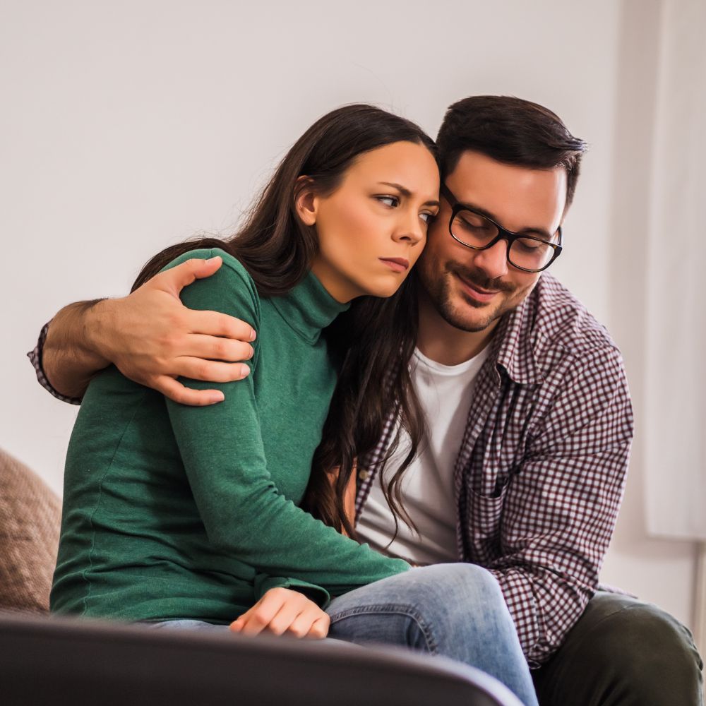 Trennung oder Scheidung - Ehepaar glücklich